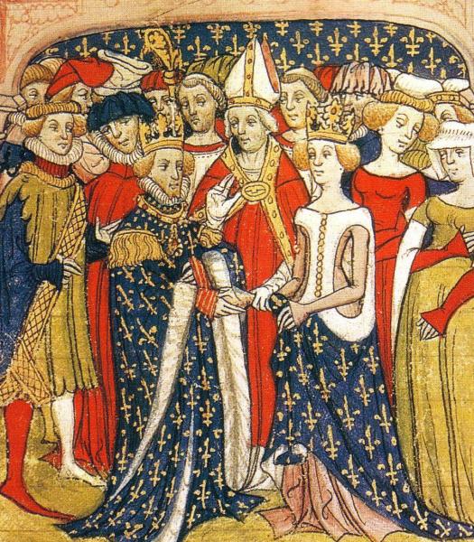 El vestido en la Edad Media-los nobles